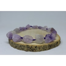 Ametist Taşı Açık-Şeffaf Renk Kristalize Ham Parçalar/Adet (19480