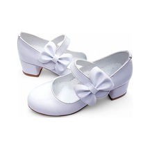 Beebron Ortopedik Topuklu Abiye Kız Çocuk Ayakkabı Glossy Series Abiayk2401 Rugan Beyaz Rugan Beyaz