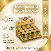 Nitro Ginsengli +18 Performans Enerji Içeceği - 12 Adet Gizli Gönderim