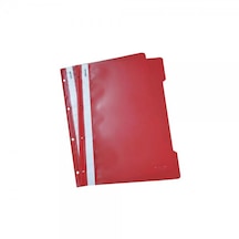 Esselte 4199 Plastik Telli Dosya Kırmızı (50'li Paket)