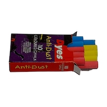 Dyes 10Lu Karbonatlı Renkli Tozsuz Tebeşir