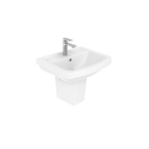 Creavit KY055 Key Köşeli Yarım Ayaklı Lavabo 55 CM