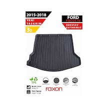 Ford Focus 4 Sd İnce Stepne 2015-2018 Bagaj Havuzu 3d Özel Kalıp Su Geçirmez, Kaymaz, Tam Uyum