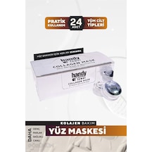 Handytowel Kolajen Kağıt Yüz Maskesi 24'lü
