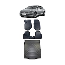 Volkswagen Passat B8 2015 Ve Sonrası Araca Özel 4d Havuzlu Paspas Ve Bagaj Seti