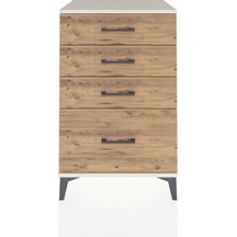 Hyperion Komodin 4 Çekmeceli 60x44x96 Aytaşı-çam Aytaşı