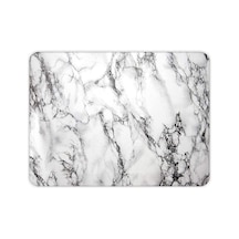 Decorita 10001501001 Beyaz Mermer Görünümlü Cam Kesme Tahtası, 20cm X 30cm Diğer