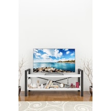 Wood House Buse Tv Ünitesi - Beyaz