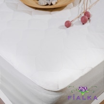 Fialka Alez Kapitoneli Fitted Lastikli Sıvı Geçirmez 100x200 Tek