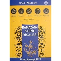 Ramazan-ı Şerif Risalesi - Ahmet Mahmut Ünlü - Arifan Yayınları