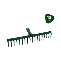 Sapsız Metal Tırmık 18 Diş