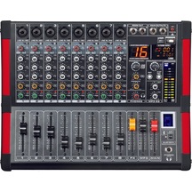 Odo Mx-8m99-3 8 Kanallı Dsp Efektli 2x340 Watt Anfili Power Mikser