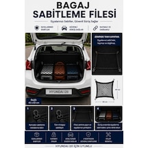 BEKSİT DRIVE Bagaj Sabitleme Filesi Hyundai i20 Uyumlu (40x60 cm)