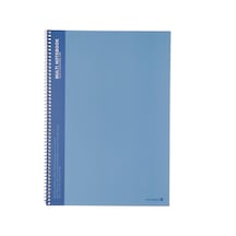 Morning Glory 5000 Trendy Çizgili Defter 25,6x18,4 Cm Mavi 10250-84484