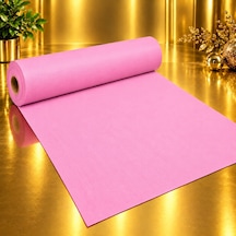 Vıp 15 Metre Pembe Tela Kumaş Pembe Elyaf Kumaş Avm Noel Yılbaşı Süsleme Kumaşı 70 Cm Genişliğinde