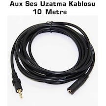 Stereo Ses Kulaklık Uzatma Kablosu 10 M
