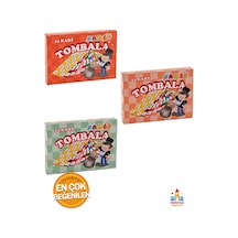 Tombala Aile Oyunu Kutulu Lüx Tombala Yılbaşı Oyunu 24 Adet Oyun Kartlı