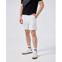 Ellesse Penye Beyaz Erkek Şort 6sm4014