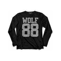 Exo Wolf 88 Wolf88 Logo Uzun Kollu Tişört (512927630)