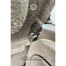 Opel Corsa D Bagaj Pandizot Klipsi - Siyah - Sağ Ve Sol Takım - 2 Adet