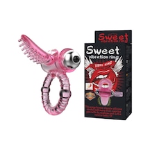 Hızlı Express Baile Tongue 10 Titreşimli Penis Halkası Penis Yüzüğü Klitoral Vibratör