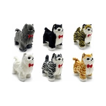 Sesli Hareketli Yürüyen Peluş Kedi Alk3389 01