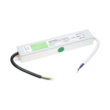 Hfambition Ip67 Su Geçirmez Dış Mekan Led Güç Kaynağı, 12v 20w Çıkışlı, Aşırı Yük Koruma Gümüş