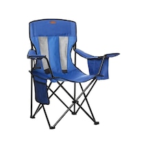 Katlanır Kamp Piknik Sandalyesi - Madfox Beacon - Bardaklıklı - Mavi - 547286 - Taşıma Çantalı Çok Renkli