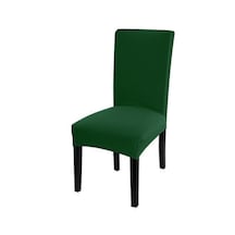 Jms Koyu Camgöbeği Katı Renk Sandalye Kapak Spandex Streç