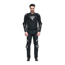 Dainese Super Speed 4 Black Matt Charcoal Gray Deri Mont