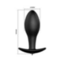 Morgece 12 Fonksiyon Kumandalı 8,5 Cm Küçük Boy Titreşimli Anal Plug