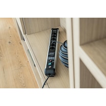 Brennenstuhl Premium-protect-line Usb-c Ve Usb Girişli 60.000 A. Akım Korumalı 3m. Kablolu 6 Soketli Priz
