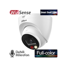 Dahua Ipc-hdw2249t-s-ıl-0280b 2mp 2.8mm Ip67 Sdkart Dahili Mik.poe Çift Işıklı Dome Ip-30mt