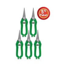 Göcen 5 Adet Narenciye Üzüm Bağ Budama Makası 19 Cm Yeni