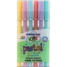 Pensan Keçeli Kalem 6 Lı Kıdz Pastel