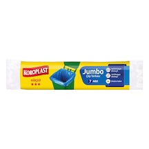 Koroplast Çöp Torbası Jumbo Boy 7'li - 6 Adet Tarı