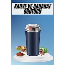 Cosmotex Kahve Ve Baharat Öğütücü Kolay Temizlenebilir Paslanmaz Çelik Taşınabilir