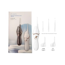 Hangfox Çocuklar İçin Parlak Fonsiyonu Taşınabilir Şarjlı Kulak Temizleme Seti, Profesyonel Ve Ev Kullanıma Uygun El Aletleri Yeni Fosfor Beyaz