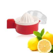 Limon Ve Narenciye Sıkacağı Hazneli Klasik Pembe Hazne Beyaz Kapak