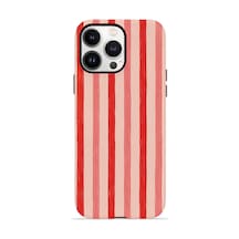 Coral Cream Stripe