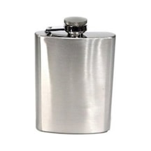 6 Oz Çelik Cep İçki Kanyak Matarası Çok Renkli