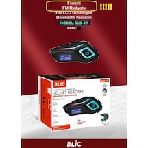 Motosiklet İntercom Blic Blb-37 Fm Radyolu Fenerli