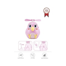 Torima F-31 Pembe El Tipi Mini Fan Vantilatör Sevimli Kuş Figürlü Taşınabilir Mini Fan