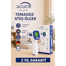 Acura Ac-9270 Yeni Tasarım Fda Onaylı, Alman Sensörlü Temassız Ateş Ölçer