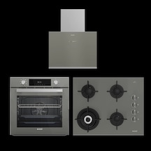 Arçelik AFC 340 G - OCD T 651 - ADF 605 G Easy Clean Ankastre Set