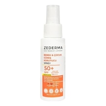 Zederma Bebek Çocuk & Hassas Ciltler İçin Spf50+ Güneş Spreyiçok Yüksek Koruma 75ml