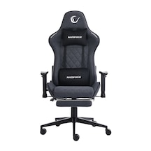 Rampage Kl-r29 Myth Pro Üst Seviye Terletmez Kumaş Gri Gaming Oyuncu Koltuğu