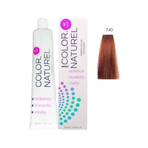 Color Naturel Saç Boyası 7.43 Bakır Altın 100 Ml