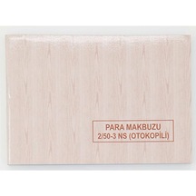 Dilman Para Makbuzu 2/50 3 N Otokopili- 12 Adet