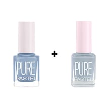 Pastel Pure Açık Mavi Gökyüzü Rengi Ve Pastel Pure Nude Dance Oje 80 Pastel Light Blue